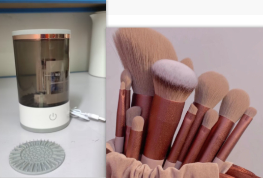 New Automatic Makeup Brush Cleaner